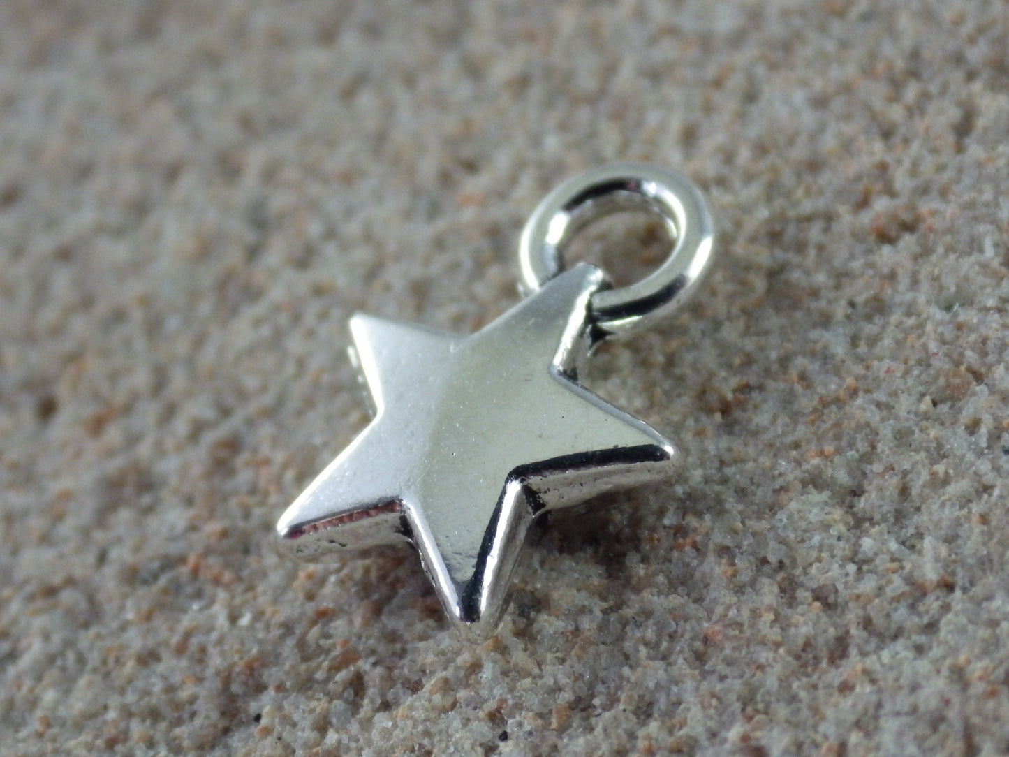 11 x Silver Crescent Moon Sun Star Bracelet Charms