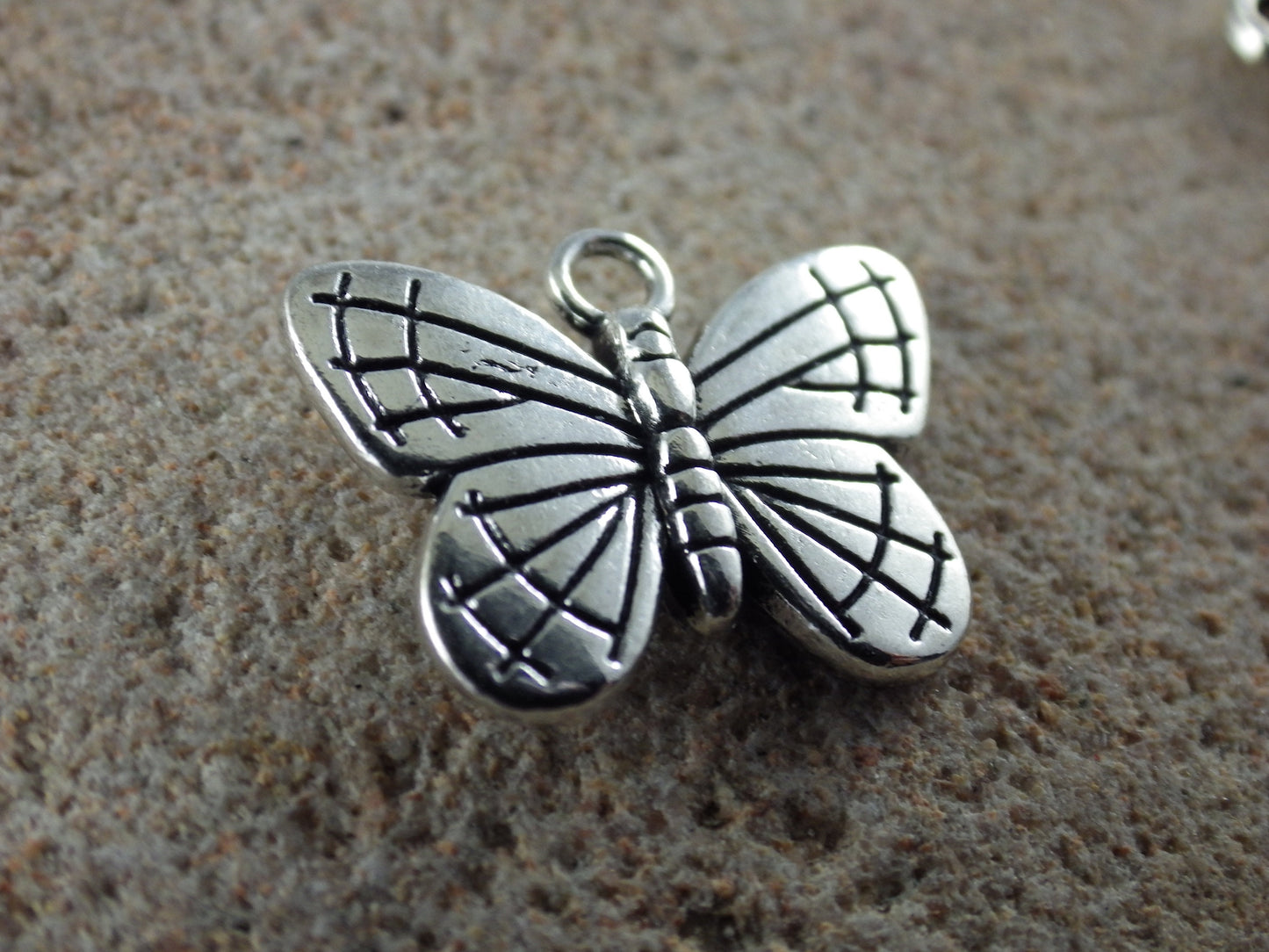 12 x Bird, Butterfly & Insect Charms Pendants, Silver Swallow Owl Crow Raven Bee Dragonfly Nature Charms, Jewellery Making Supplies UK