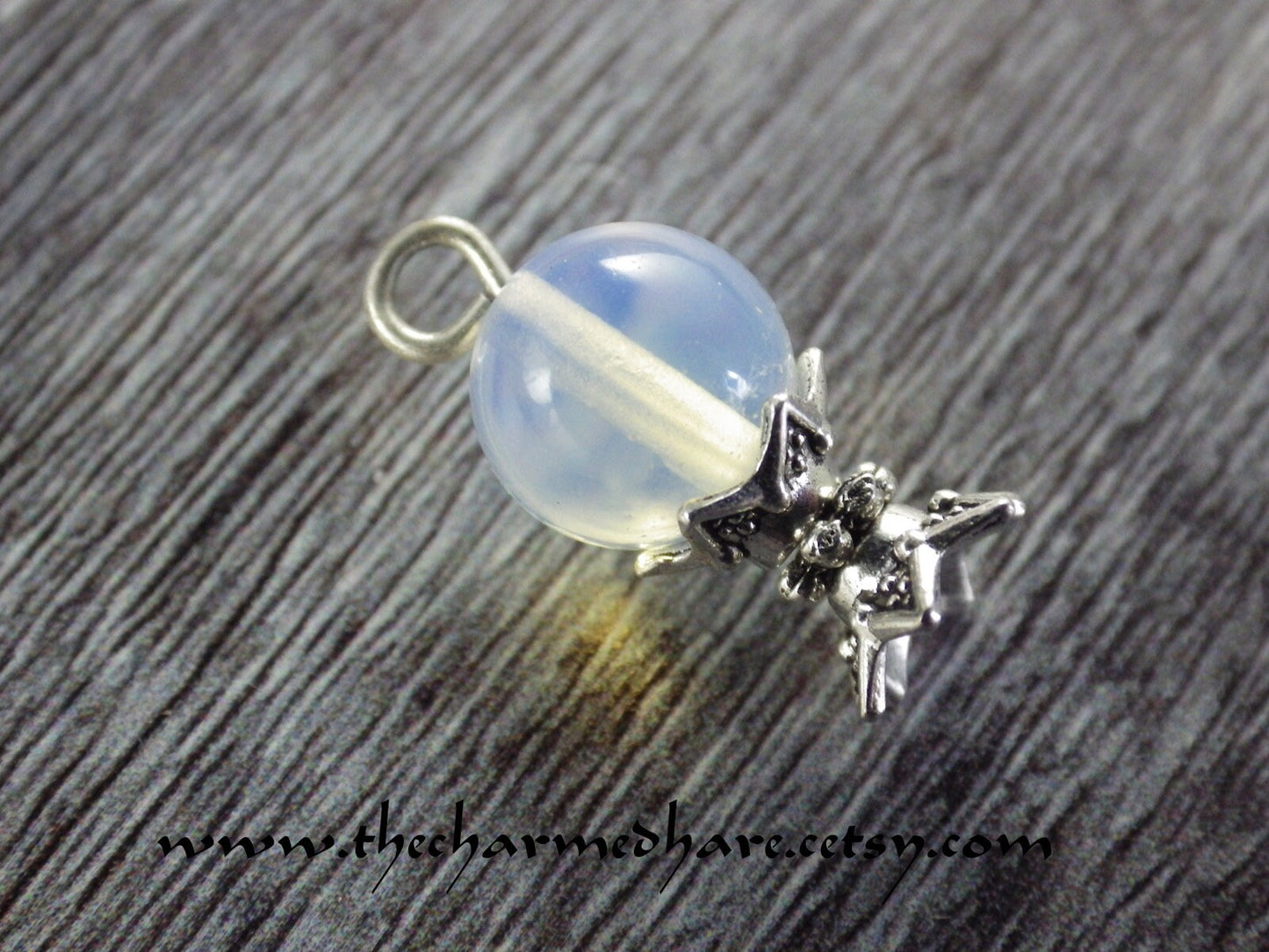 Crystal Ball Charm, 12x8mm 3D Scrying Pendants, Quality Artisan Bracelet Charms, Gypsy Fortune Telling, Wiccan Pagan Jewelry Making Supplies