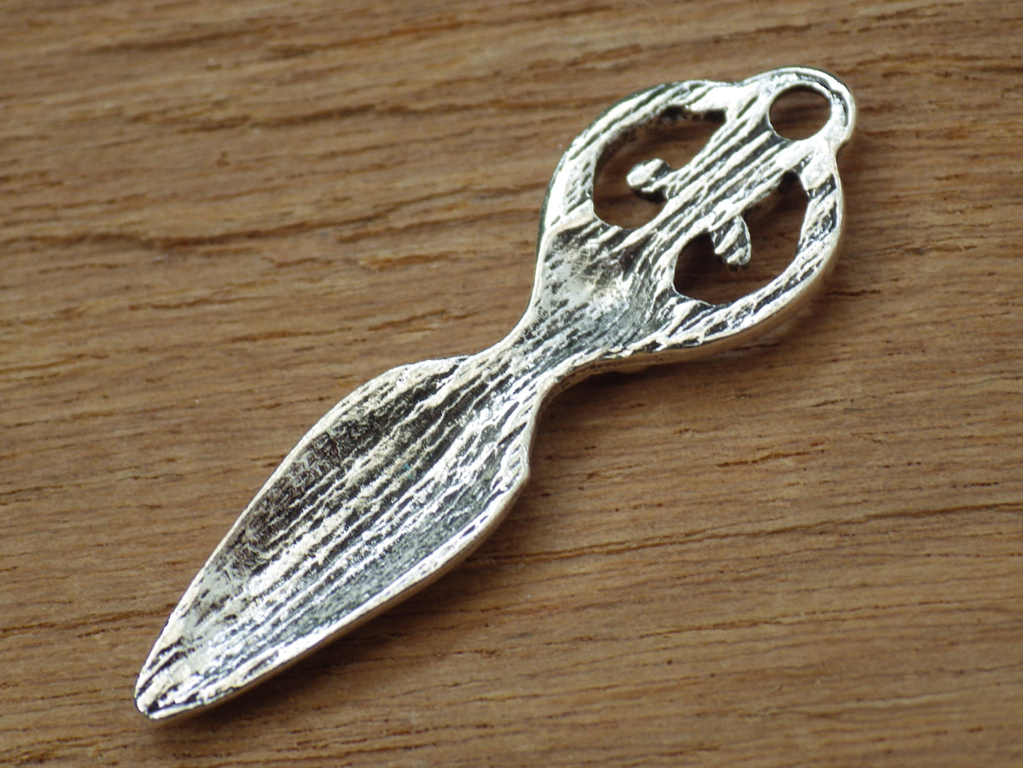 Pagan Goddess Charms Pendants, 31x10mm Silver Wiccan Charms, Fertility Goddess, Celtic Gothic Druid, Jewelry Making Supplies UK