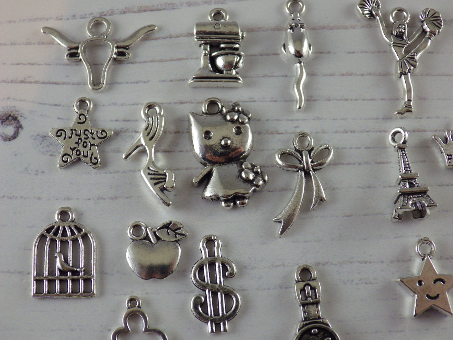 50 Wholesale Mixed Charms