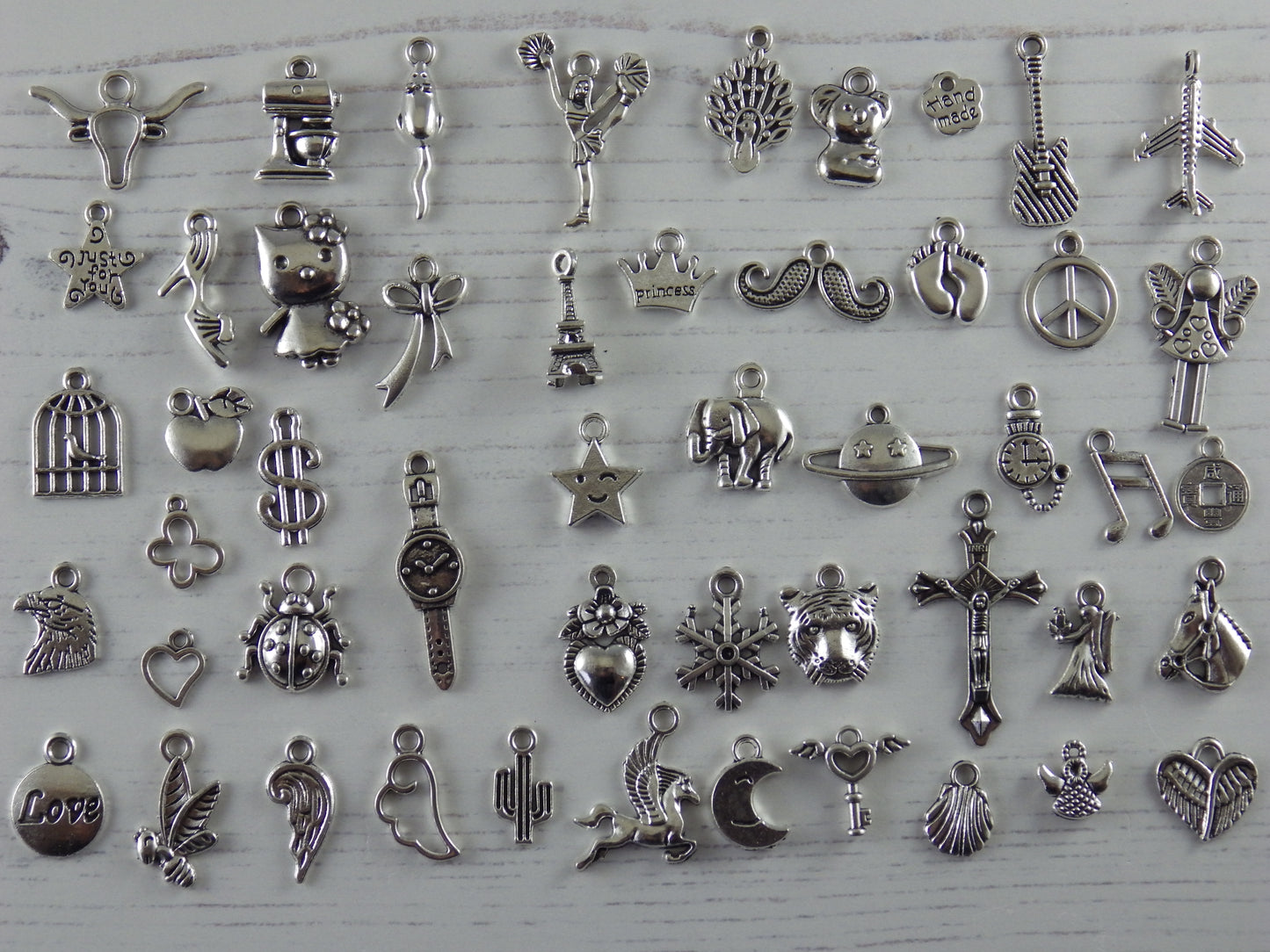 50 Wholesale Mixed Charms