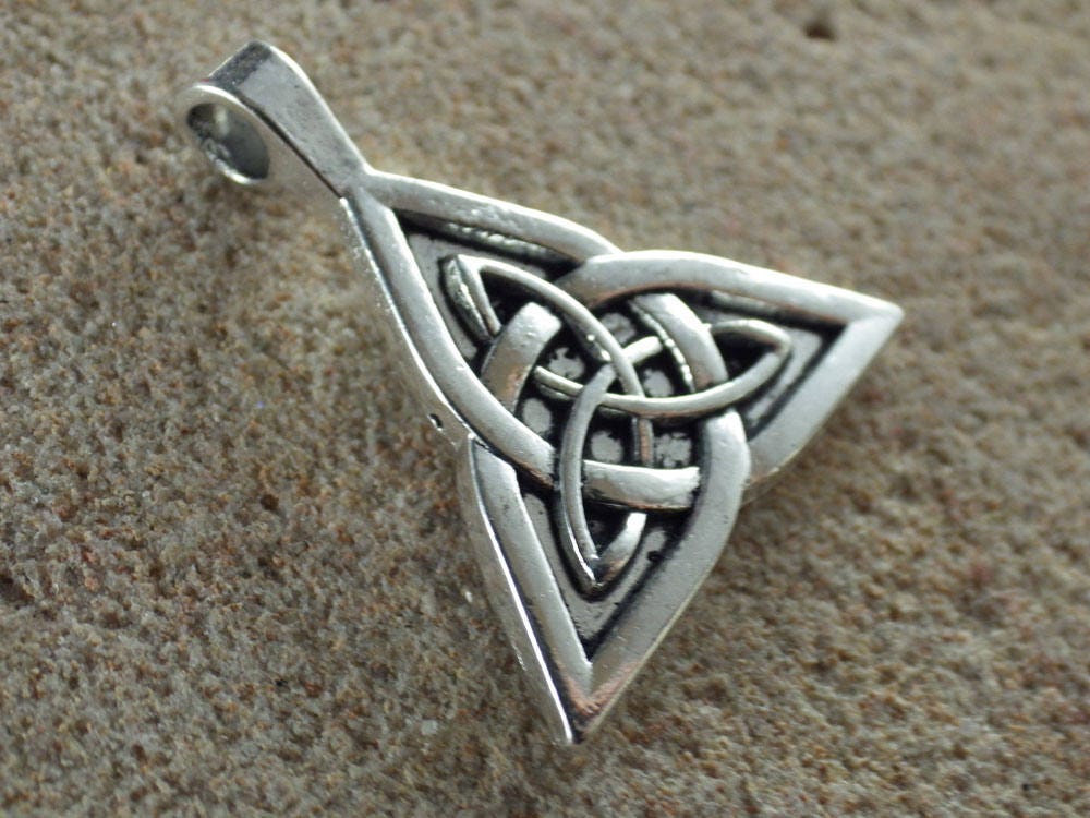 16 x Mixed Triquetra Triskele Trinity Knot, Celtic Cross, Spiral Of Life, Celtic Goddess, Mixed Silver Celtic Charms, BULK Celtic Pendants