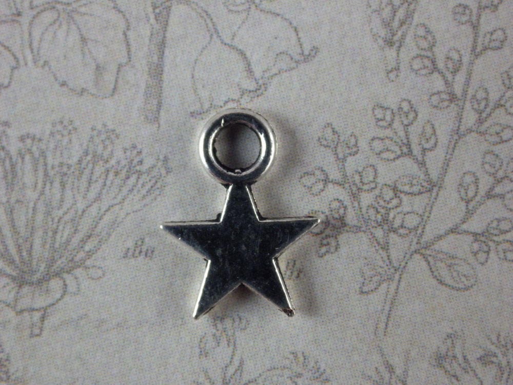 13 x Silver Sun Moon Stars Charms Pendants, Mixed Celestial Bracelet Charms Set, Pagan Wicca Wiccan Witchy Jewellery Making Supplies UK Shop