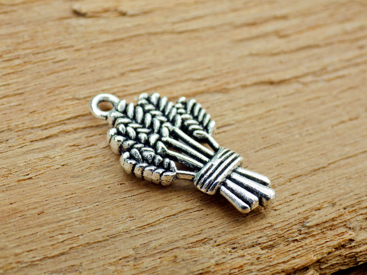10x Nature Pagan Wiccan Charms Pendants, Silver Earring Bracelet Charms, Woodland Forest Green Man Hare, Jewellery Making Supplies UK