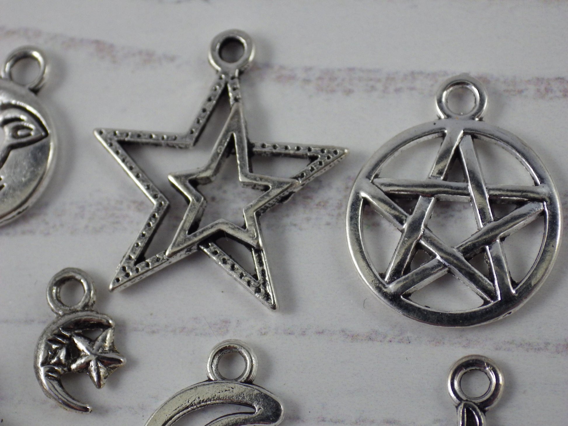 55 x Gold Celestial Charms