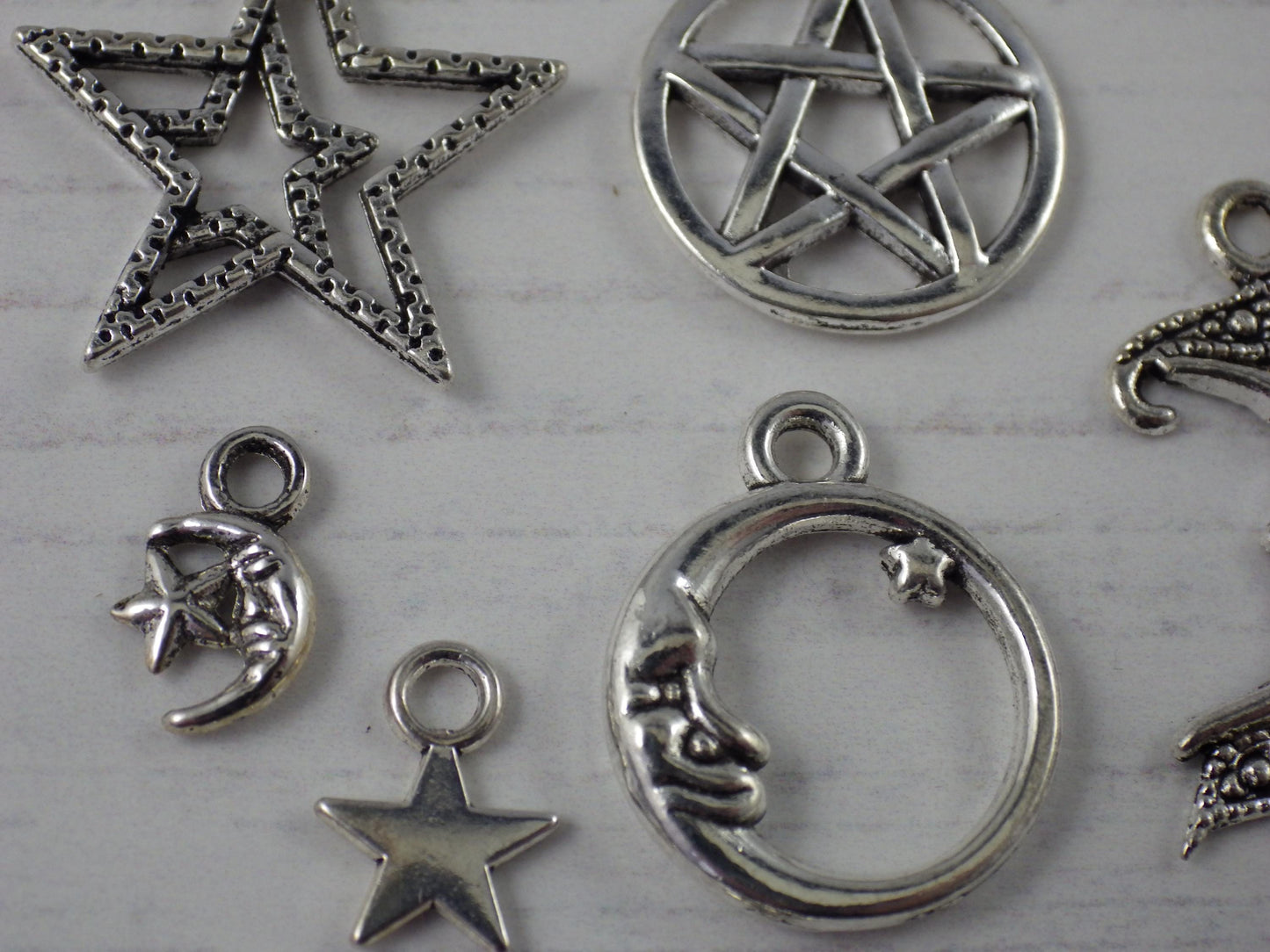 55 x Gold Celestial Charms