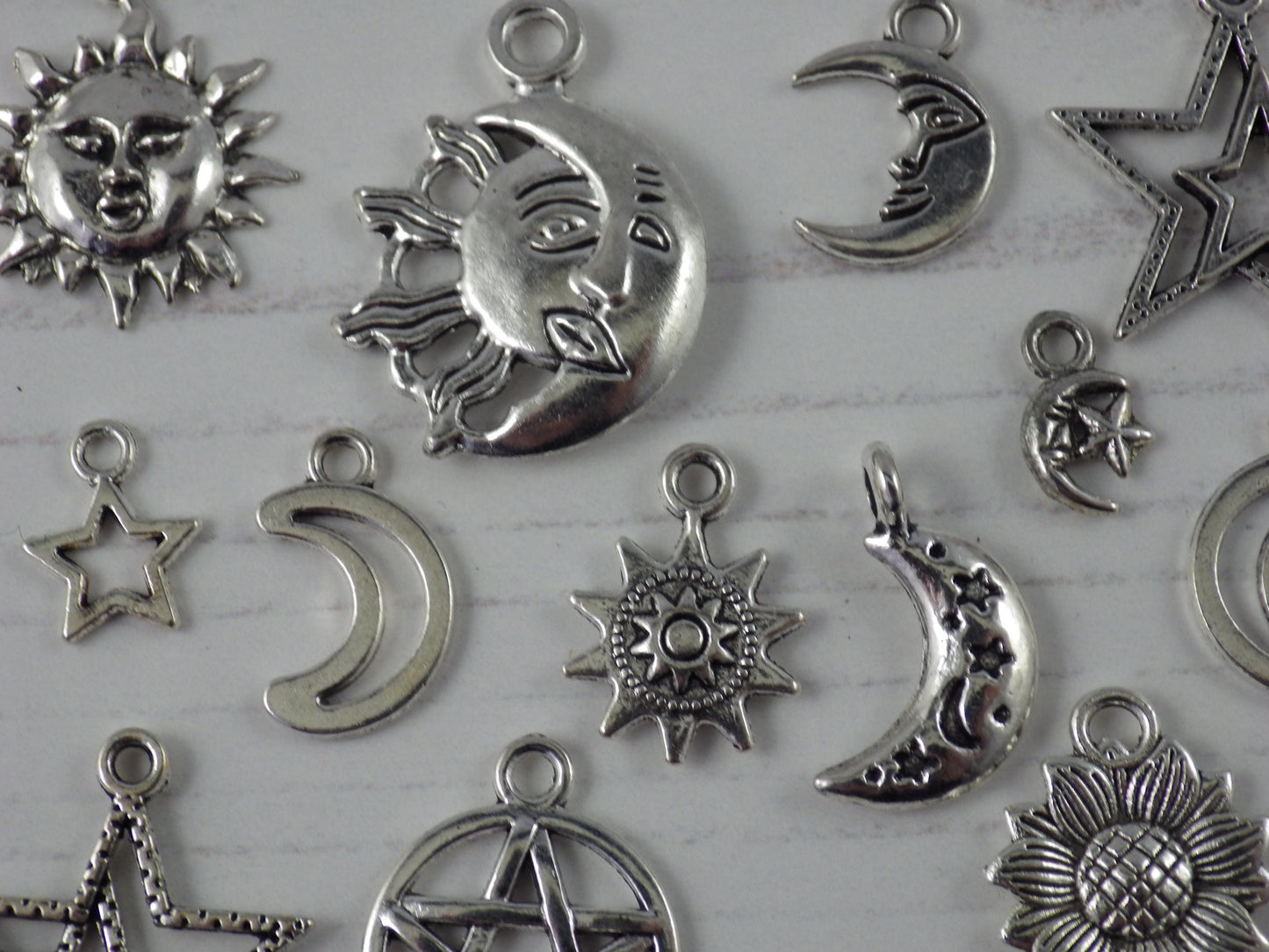 55 x Gold Celestial Charms