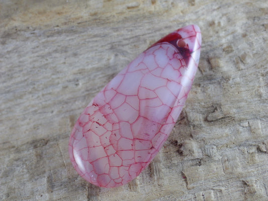 Purple Dragons Vein Agate Pendant 50x20mm, P3