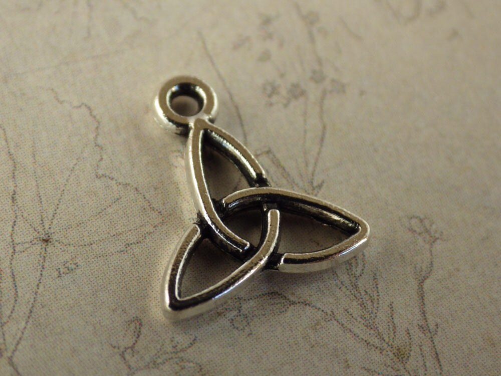 6 x Mixed Celtic Charms Set, Wiccan Pagan Silver Charms Pendants, Jewelry Making Supplies, Card Making, UK Seller