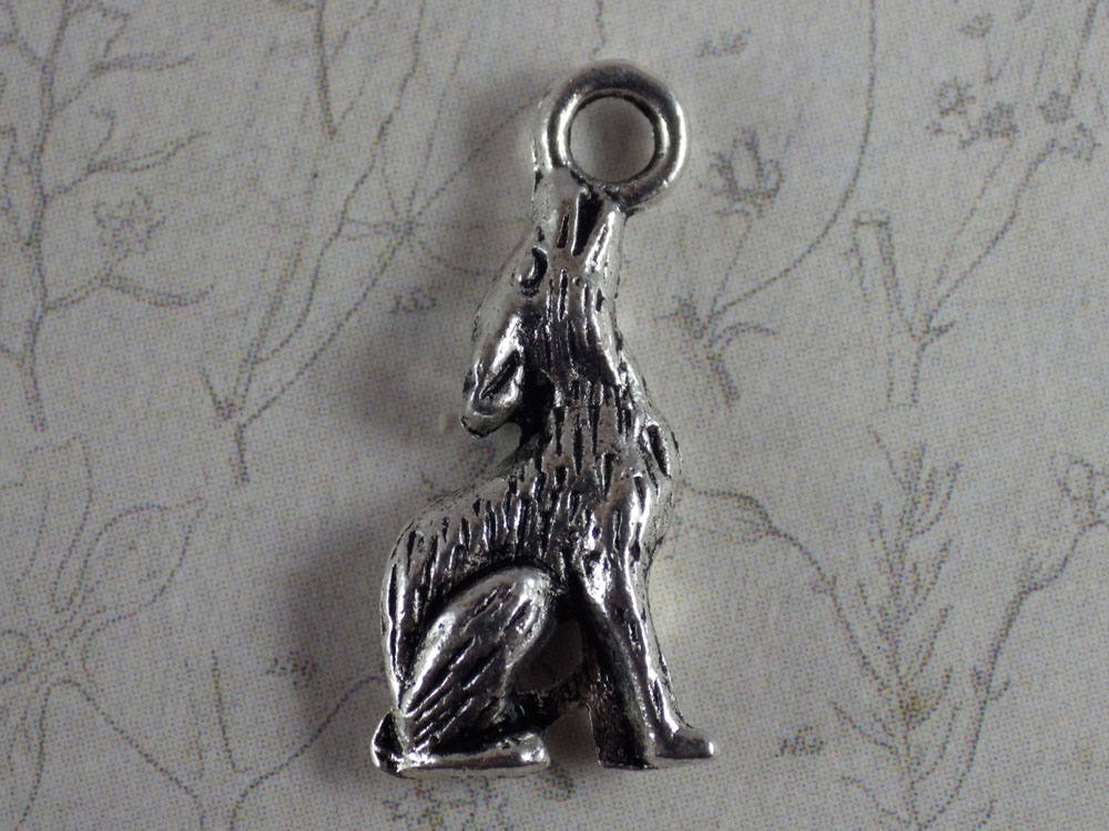 18 x Fairy Tale & Fantasy Mixed 3D Charms Set, Silver Pendants, Bulk Bracelet Charms, Witch Cauldron Fairy Wolf Dragon, UK