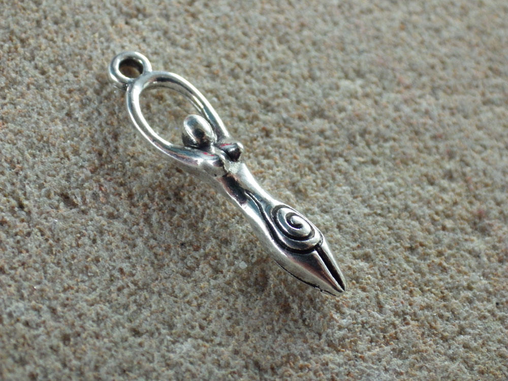 50 x Wholesale Bulk Pagan Charms, Mixed Wiccan Gothic Wicca Silver Pendants Set, Bracelet Charms, Pentagram Moon Goddess Hare Raven, UK