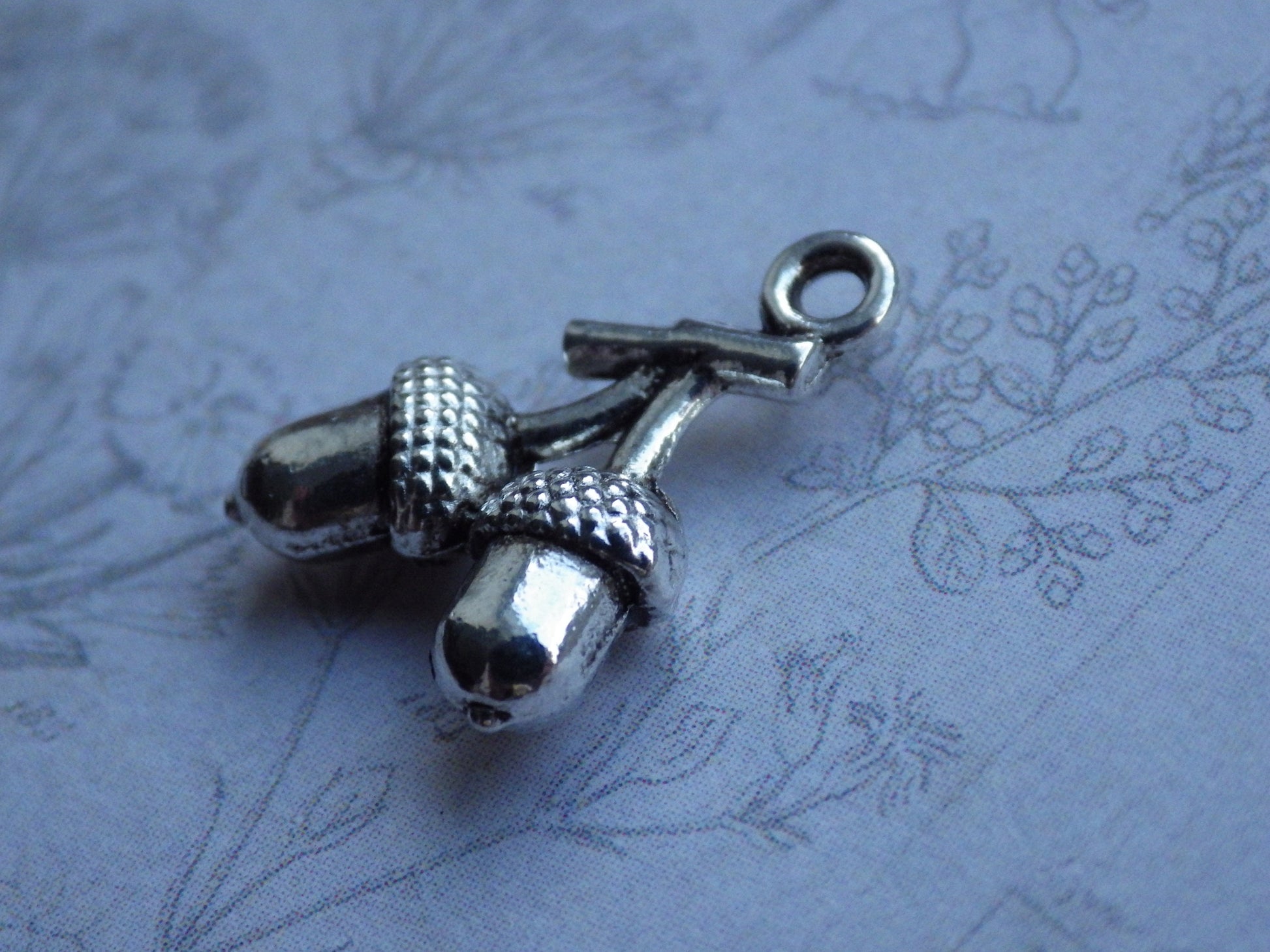9 x Magical Forest Charms Pendants, Wiccan Pagan Bracelet Charms, Silver 3D Woodland Animal Necklace Pendants, Casting, Jewelry Making UK